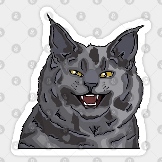 Say Cheese! Sticker by N3RDYCATS